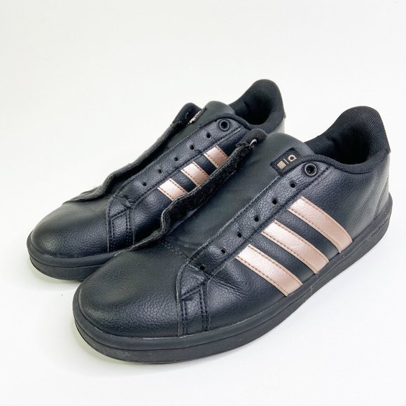 adidas cloudfoam black rose gold